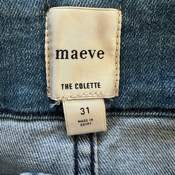 Maeve The Colette Crop High-Rise Wide-Leg Jeans - Picture 3 of 5